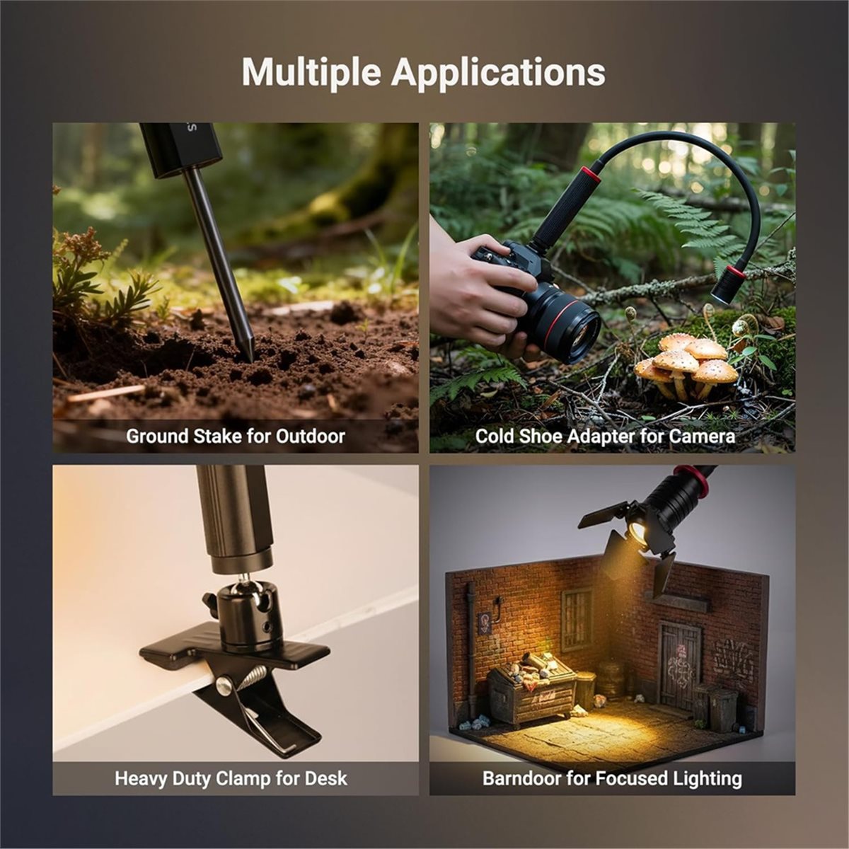 Macro Photography Led Lighting - M05K LED Light for Macro Photography
