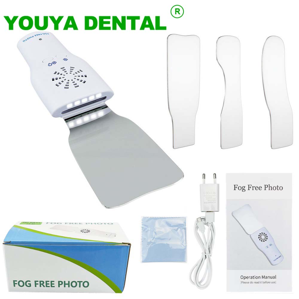 Lighting Glass Photography - Dental Photography Mirror Automatic Anti-Fog Mirrors