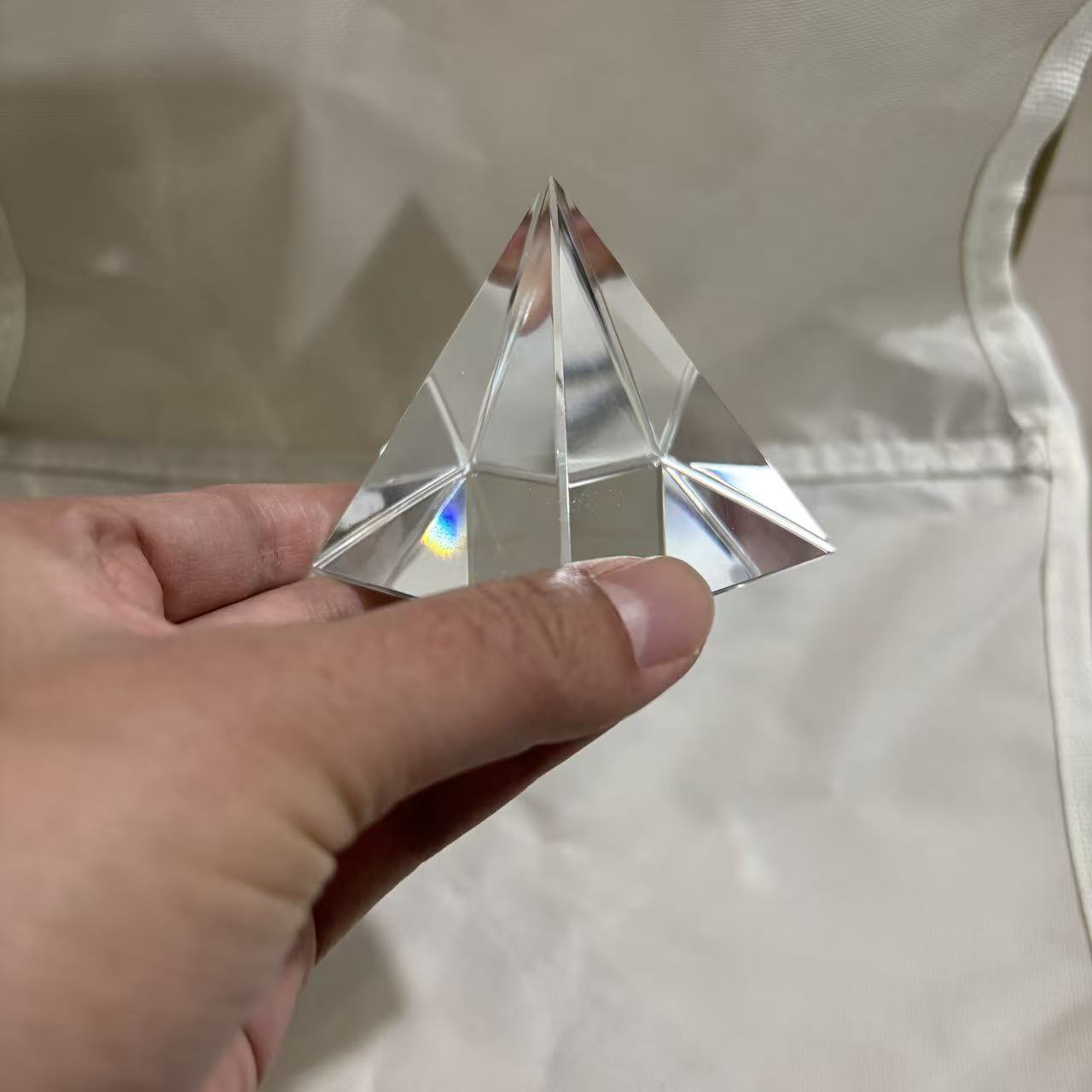 40mm/60mm Quadrangular Pyramid - Lighting Glass Photography บทวิจารณ์และราคา