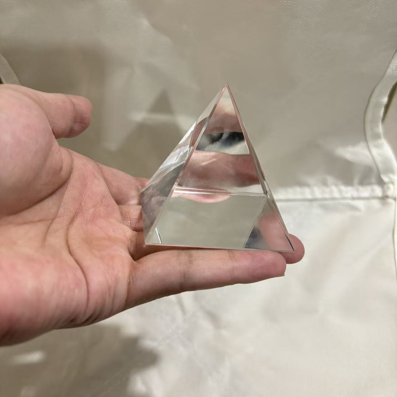 40mm/60mm Quadrangular Pyramid - Lighting Glass Photography บทวิจารณ์และราคา