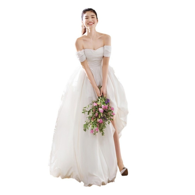 One Shoulder Strapless Simple  - Photography Natural Lighting บทวิจารณ์และราคา