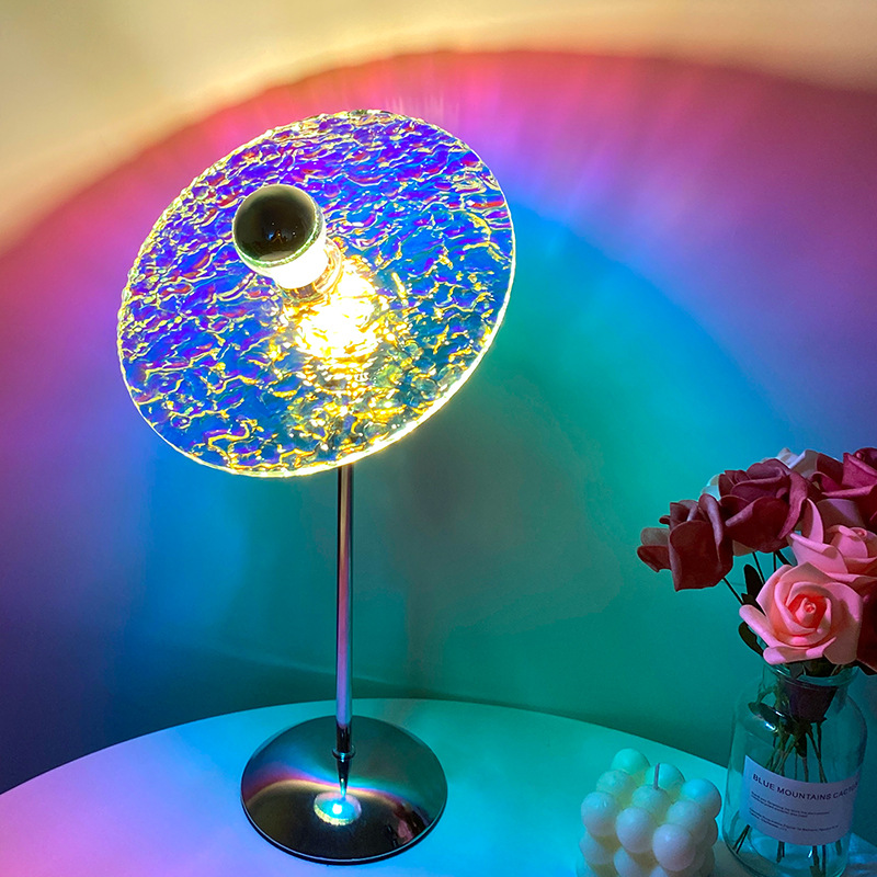 Sunset Table Lamp Projection R - Lighting Glass Photography บทวิจารณ์และราคา