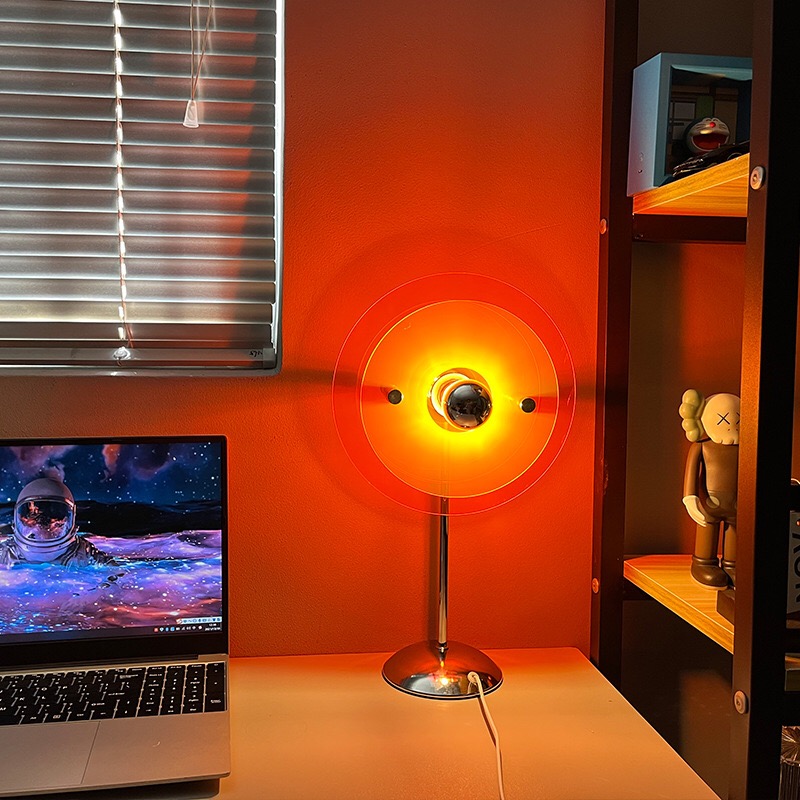 Sunset Table Lamp Projection R - Lighting Glass Photography บทวิจารณ์และราคา