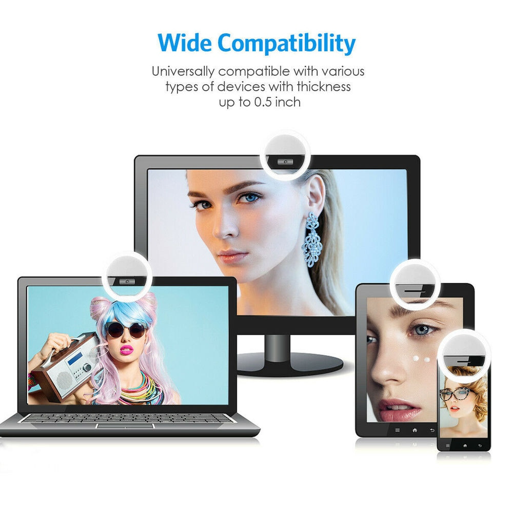 USB Charging LED Selfie Ring L - Photography Lighting Tool บทวิจารณ์และราคา