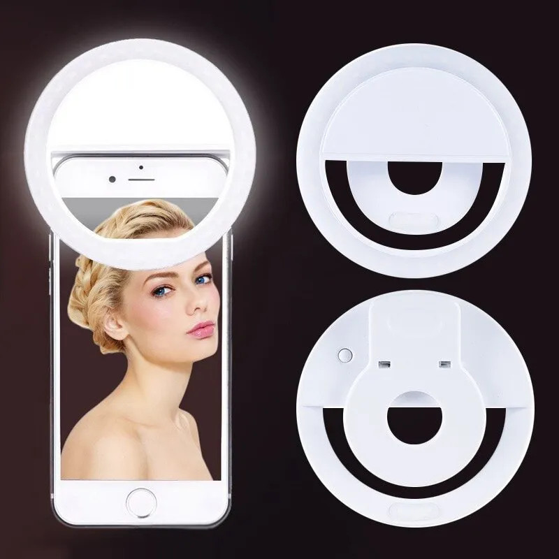 USB Rechargeable LED Selfie Ri - Photography Lighting Tool บทวิจารณ์และราคา