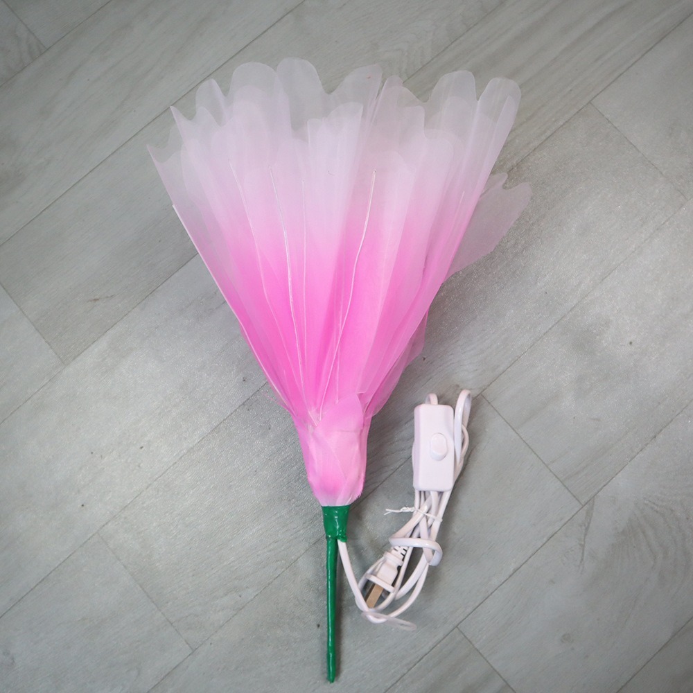 NEW 3D Flower Lights Fabric Ha - Photography Lighting Layout บทวิจารณ์และราคา