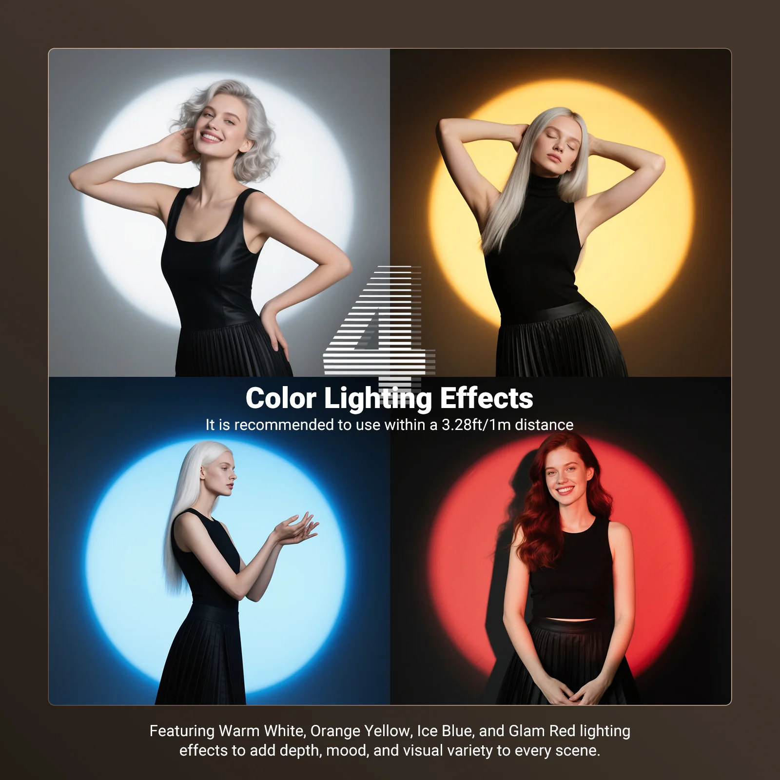 NEEWER BASICS FL20: 20W RGB po - Photography Lighting On The Go บทวิจารณ์และราคา