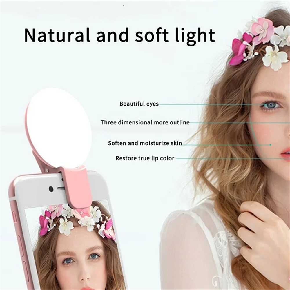 Portable Ring Light Clip Porta - Photography Lighting Tool บทวิจารณ์และราคา