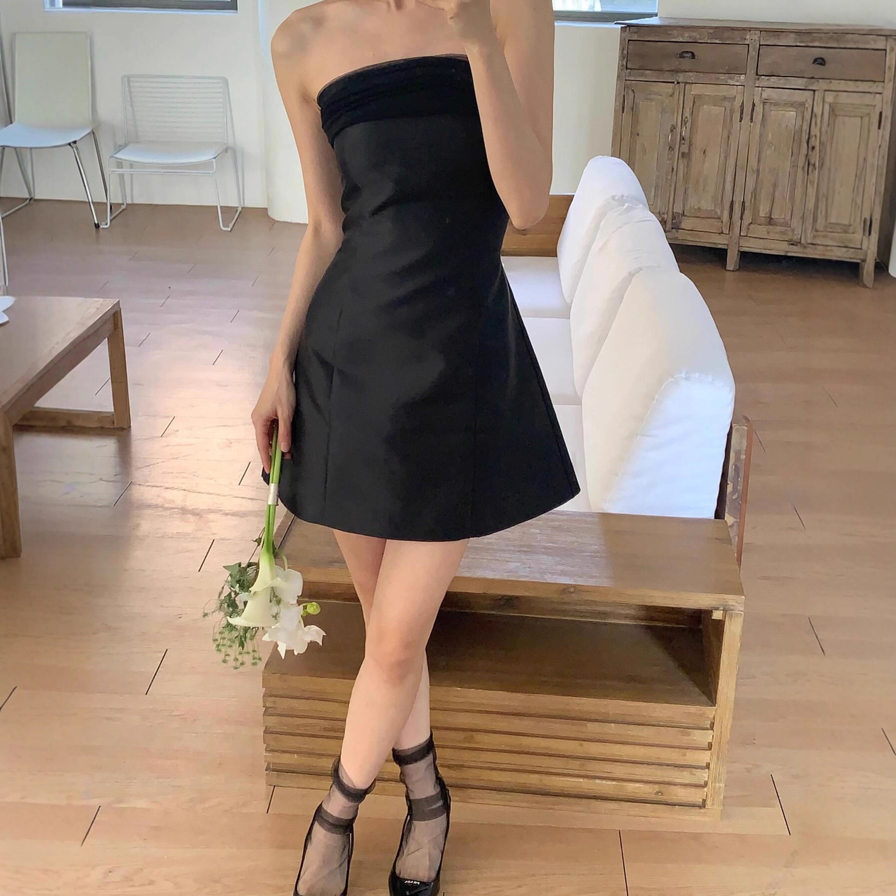 French Tube Top Light Wedding  - Photography Natural Lighting บทวิจารณ์และราคา