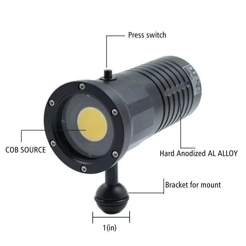 DL-V50 IP68 150M Diving Video  - Photography And Videography Lighting บทวิจารณ์และราคา