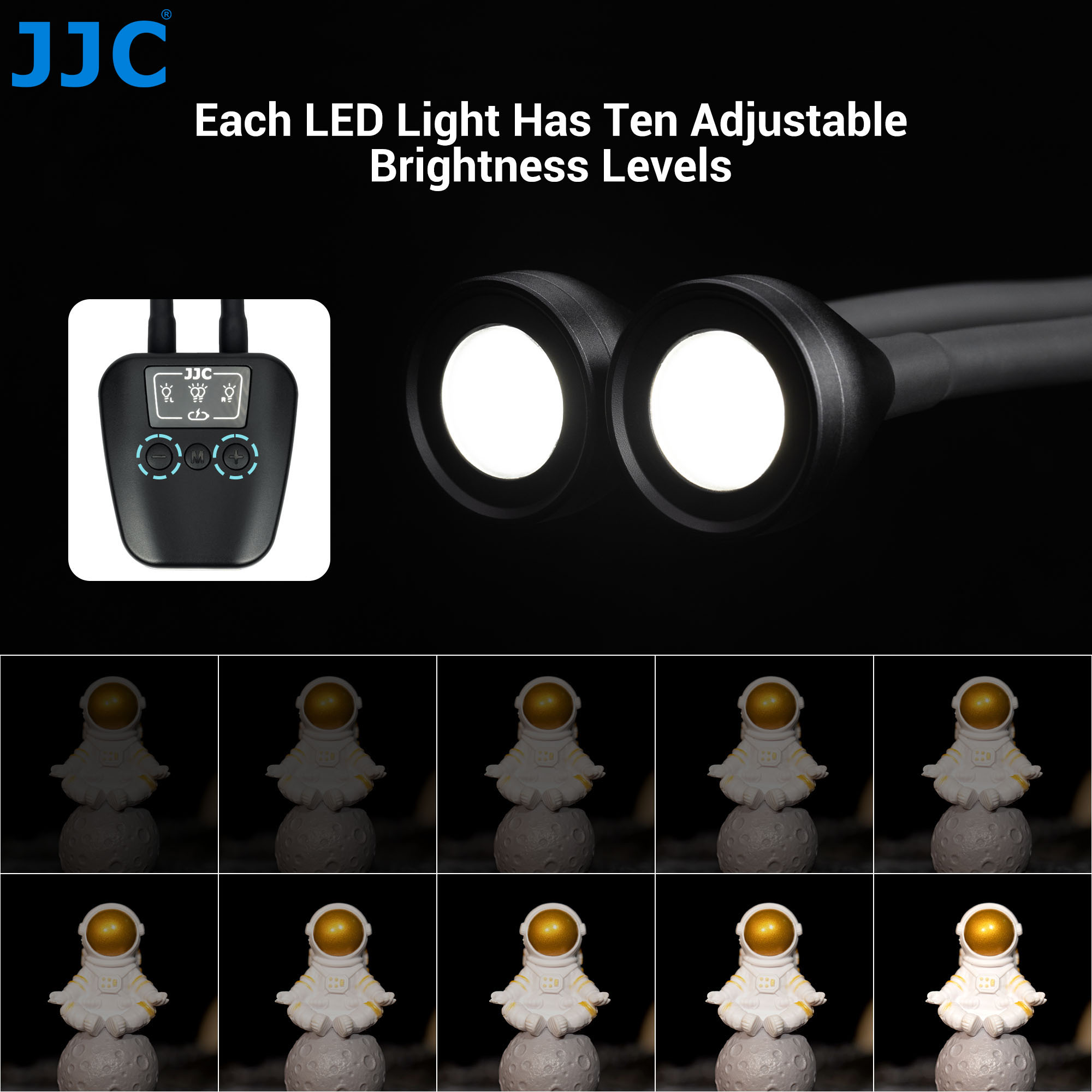 JJC LED Macro Arm Light with 1 - Macro Photography Led Lighting บทวิจารณ์และราคา
