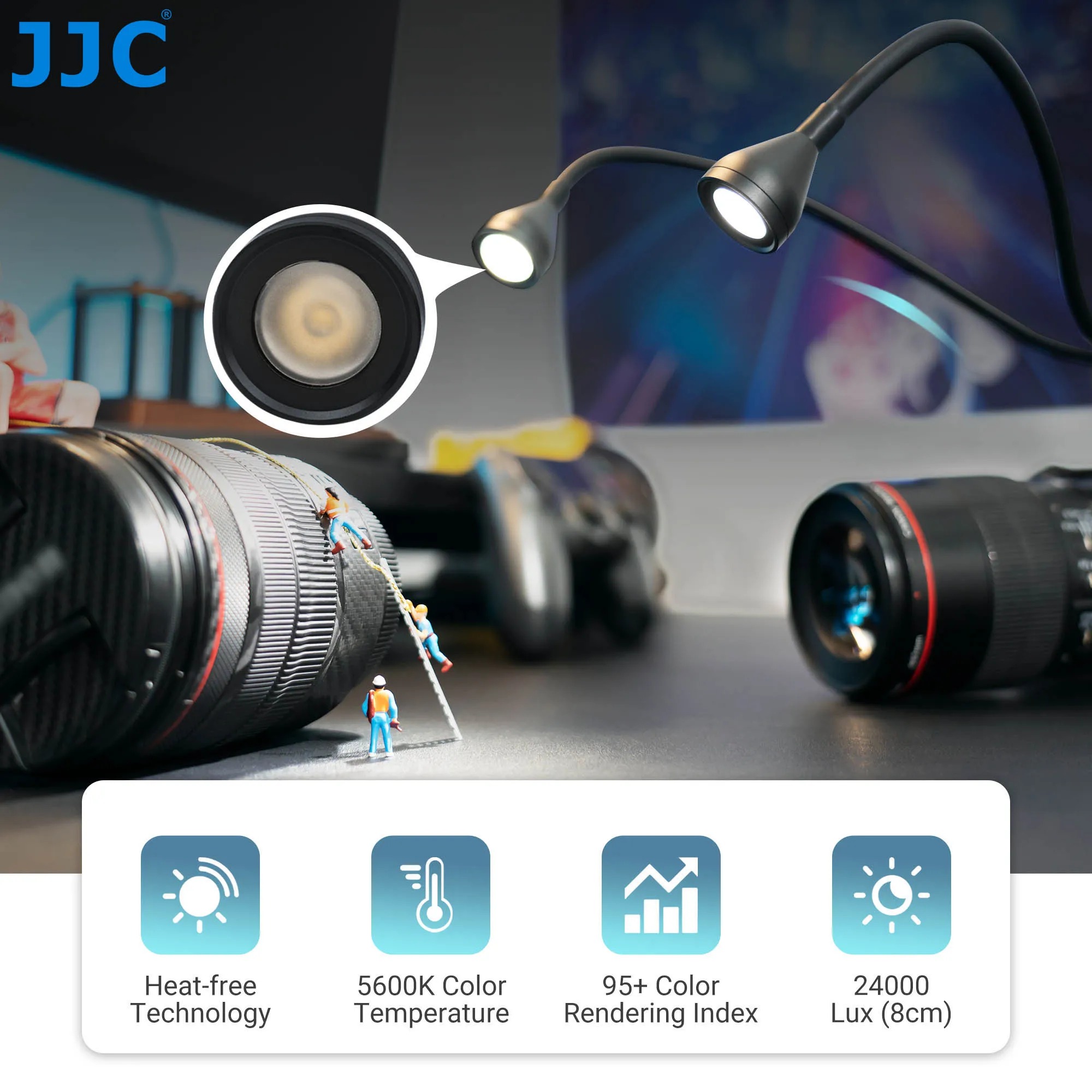 JJC LED Macro Arm Light Macro  - Macro Photography Led Lighting บทวิจารณ์และราคา