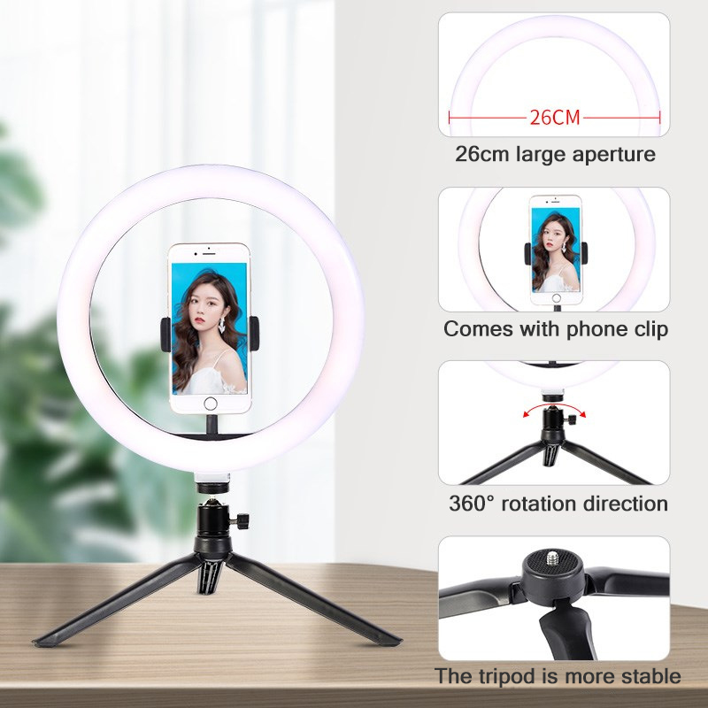 26cm 10 inch Led Ring Selfie L - Photography Lighting Tool บทวิจารณ์และราคา