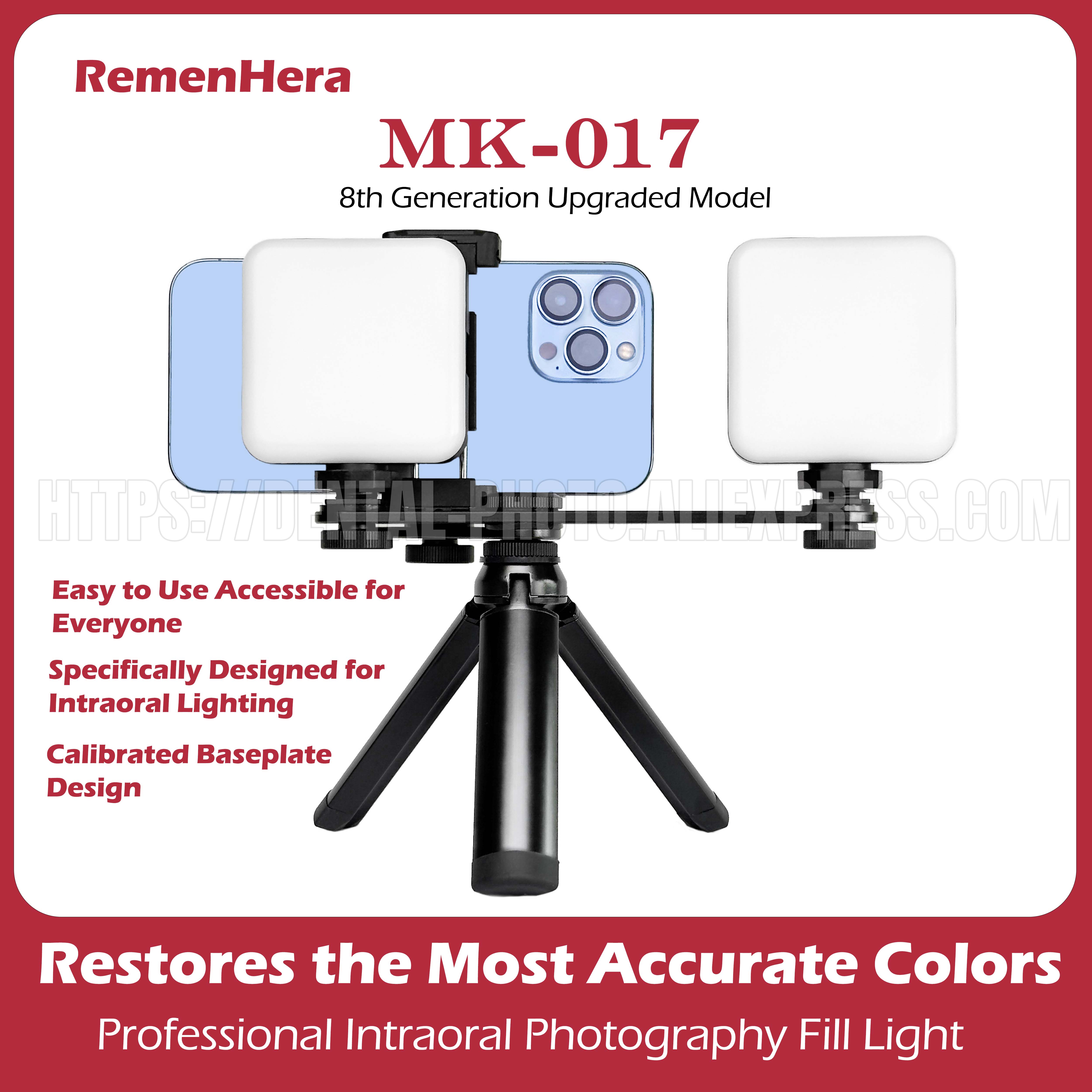 HERA Mobile Phone Photography  - Macro Photography Led Lighting บทวิจารณ์และราคา