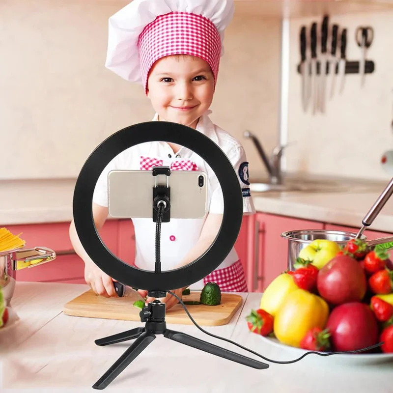 Dimmable26cm LED Ring Light Ki - Photography Lighting Tool บทวิจารณ์และราคา