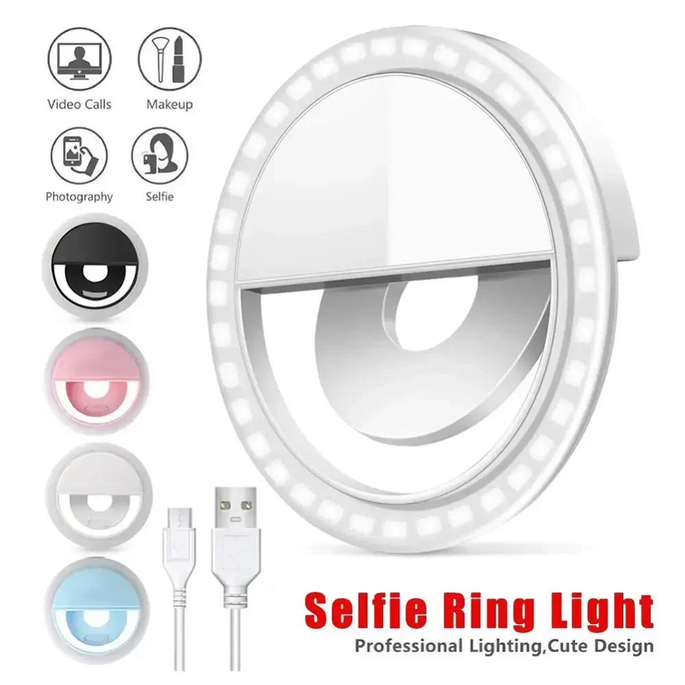 LED Selfie Ring Light Mobile P - Photography Lighting Tool บทวิจารณ์และราคา