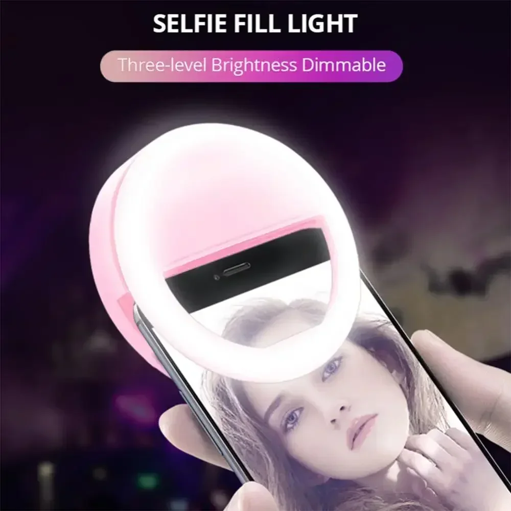 LED Selfie Ring Light Mobile P - Photography Lighting Tool บทวิจารณ์และราคา