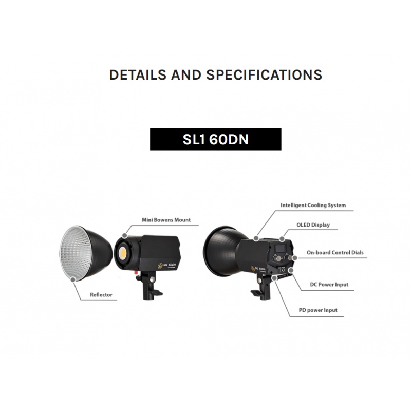 iFootage SL1 60DN SL1 60220DN  - Photography Natural Lighting บทวิจารณ์และราคา