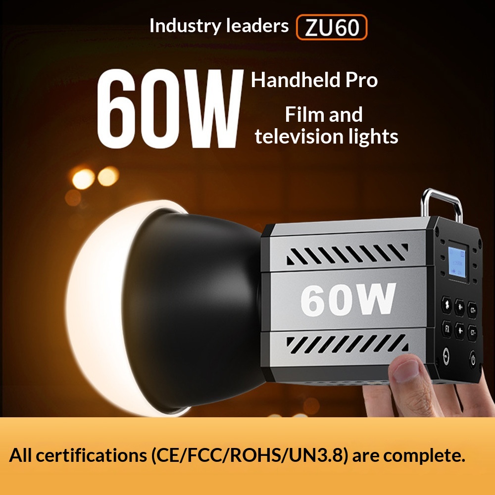 60W Mini COB LED Video Light P - Photography And Videography Lighting บทวิจารณ์และราคา