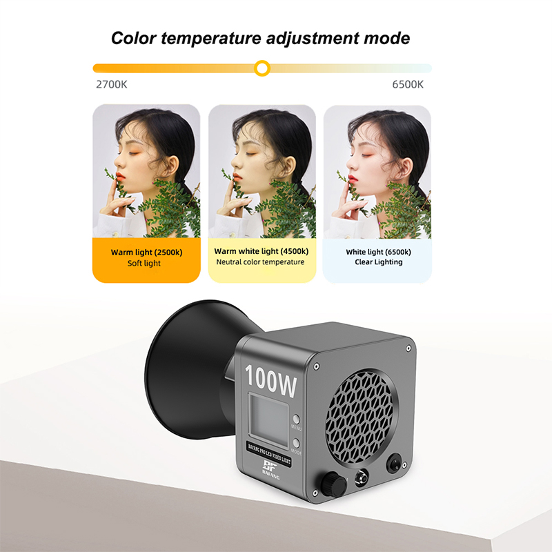 100W Bi-Color LED Aperture Vid - Photography And Videography Lighting บทวิจารณ์และราคา