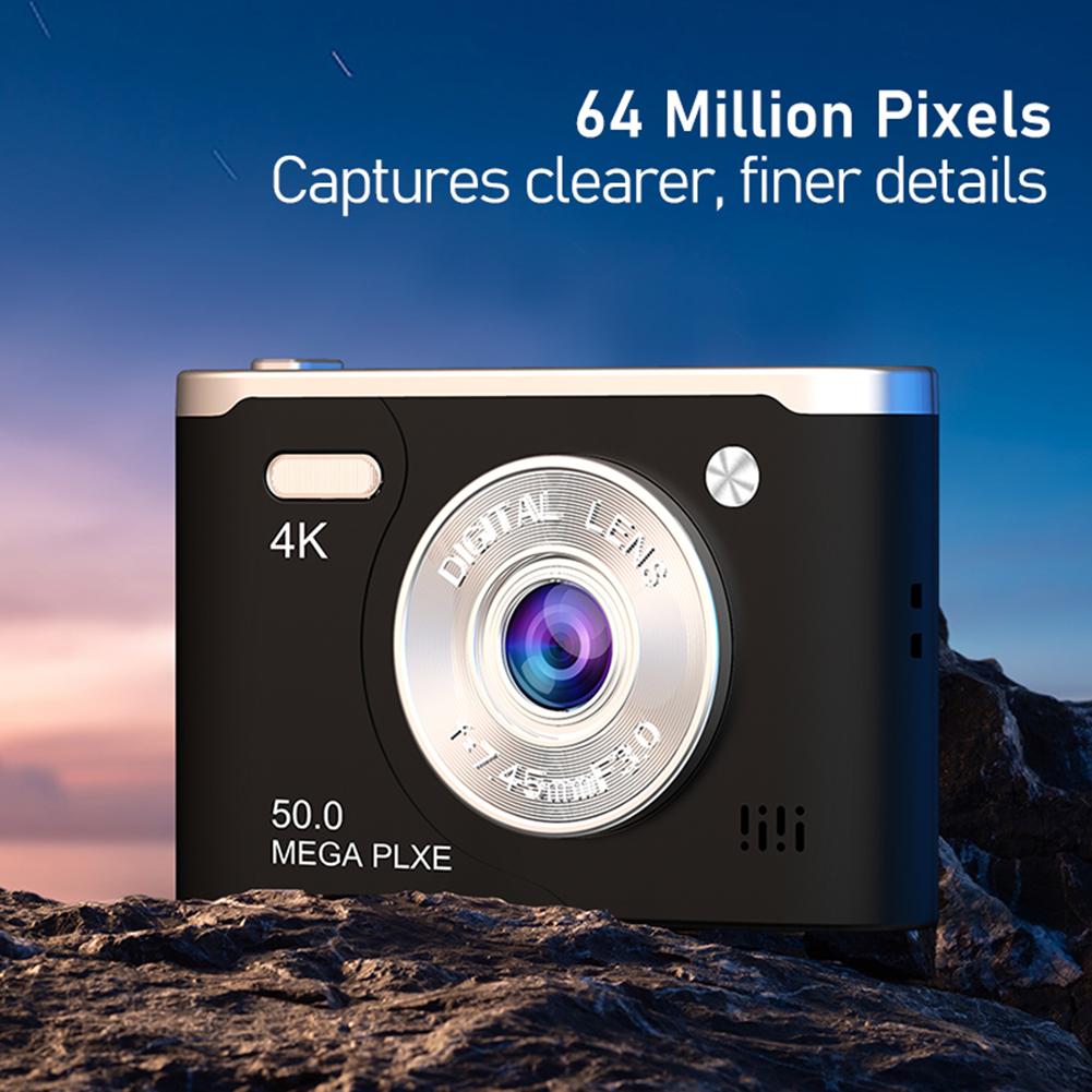 64MP 4K Digital Camera 8x Digi - Photography Natural Lighting บทวิจารณ์และราคา