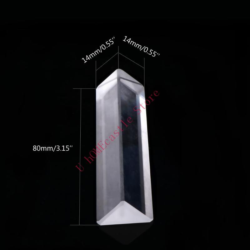 63HF Optical Glass Triangular  - Lighting Glass Photography บทวิจารณ์และราคา
