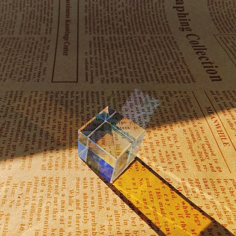 Glass Cube Dichroic Prism X-Cu - Lighting Glass Photography บทวิจารณ์และราคา