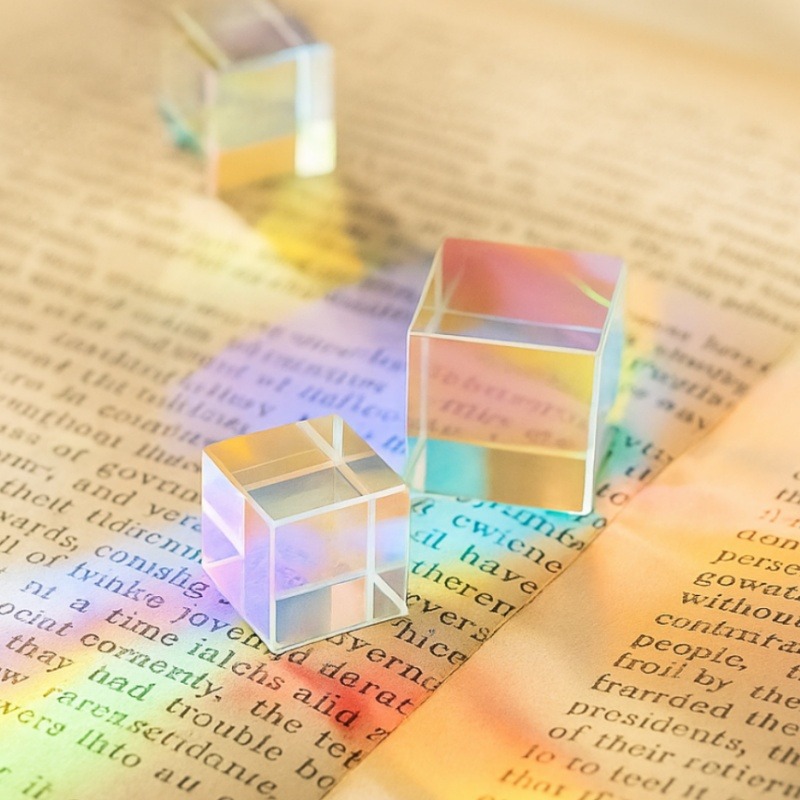 Glass Cube Dichroic Prism X-Cu - Lighting Glass Photography บทวิจารณ์และราคา