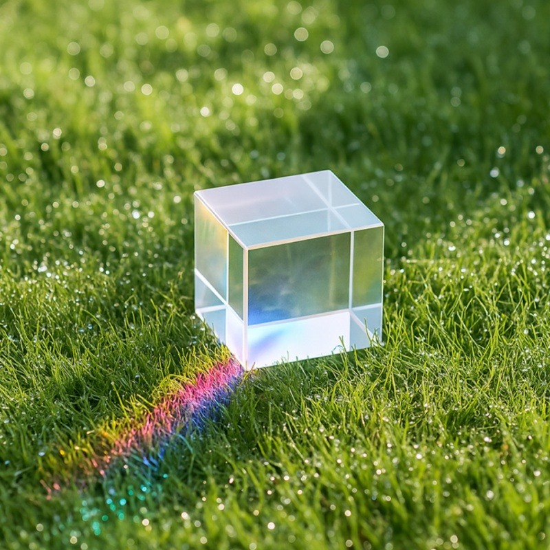 Glass Cube Dichroic Prism X-Cu - Lighting Glass Photography บทวิจารณ์และราคา