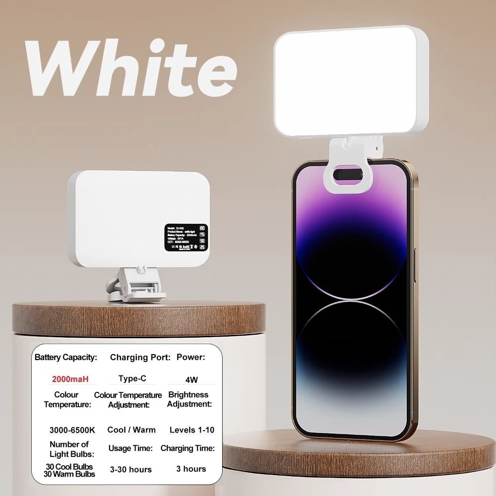 800/1000mAh LED Selfie Light U - Photography Lighting Tool บทวิจารณ์และราคา