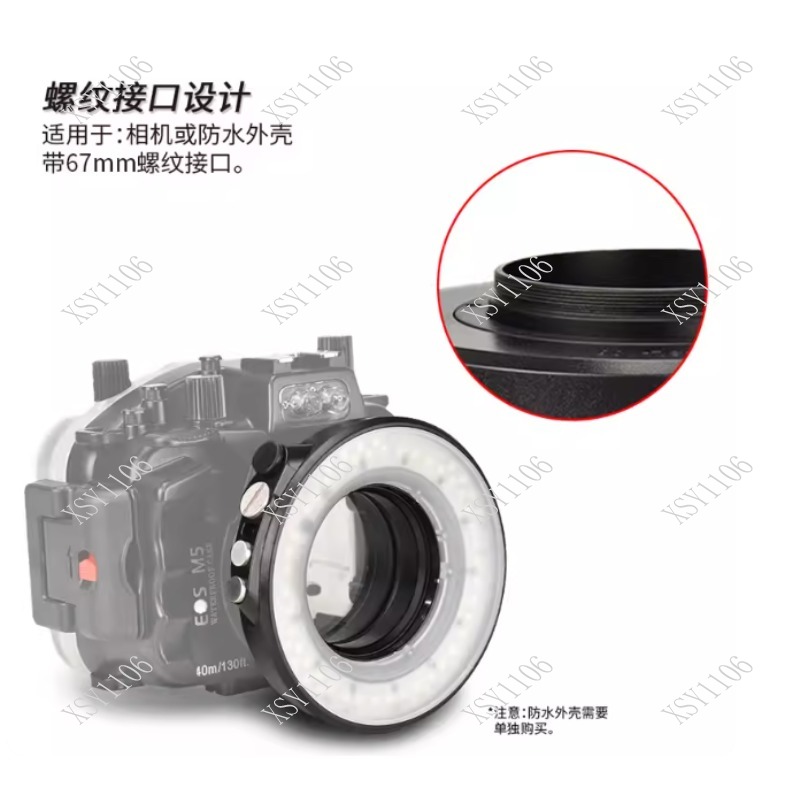 RGB LED Underwater Diving Flas - Macro Photography Led Lighting บทวิจารณ์และราคา