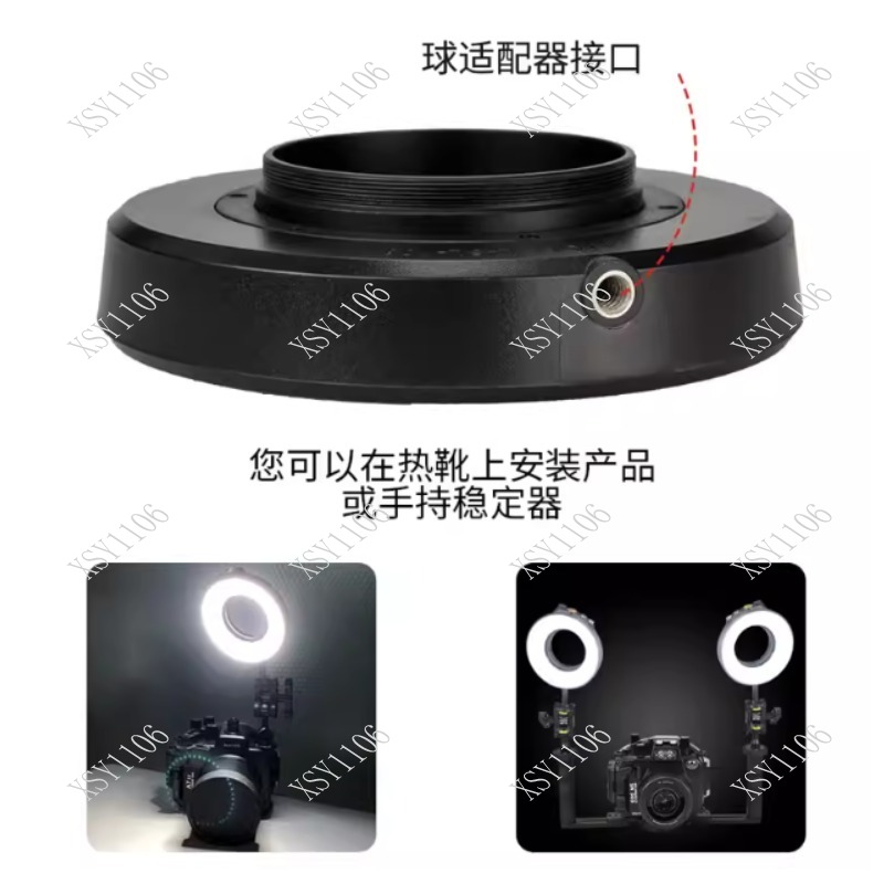 RGB LED Underwater Diving Flas - Macro Photography Led Lighting บทวิจารณ์และราคา