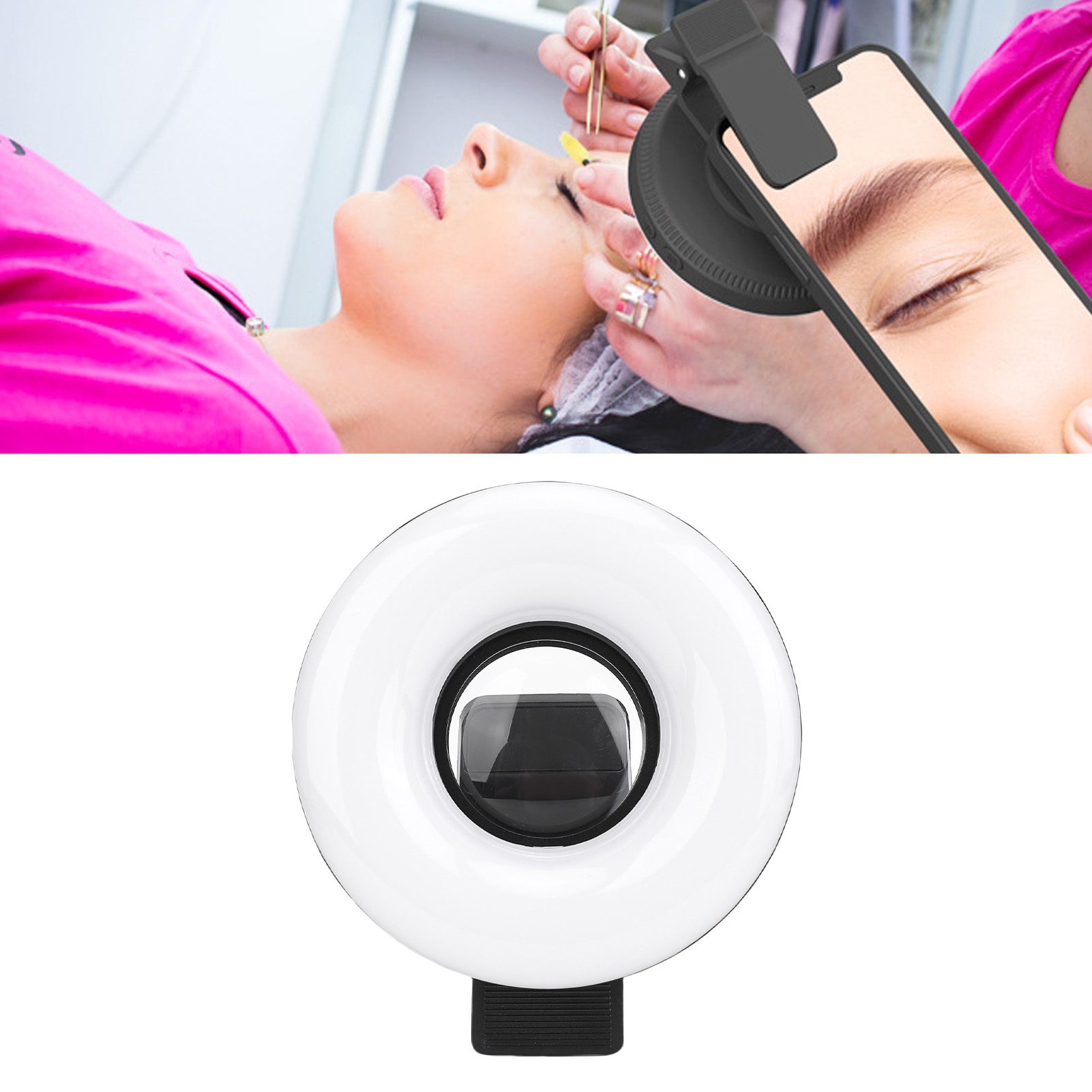 Phone LED  Light 15X Macro Len - Macro Photography Led Lighting บทวิจารณ์และราคา